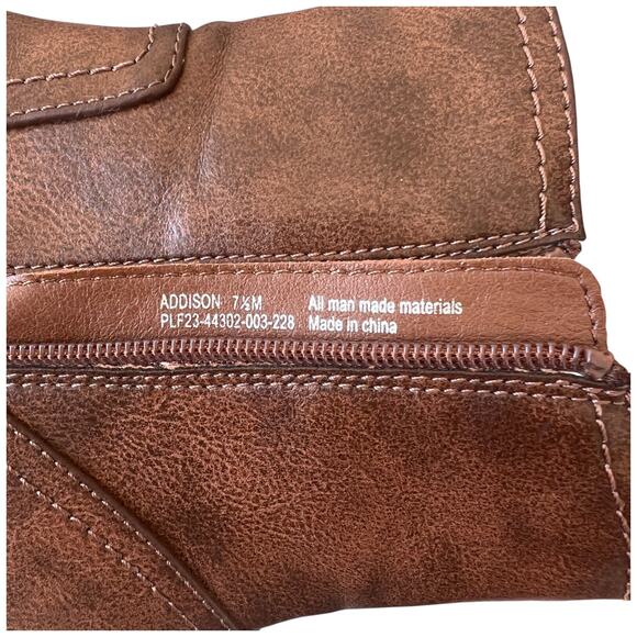 Brown Leather Ankle Boots - Picture 11 of 13